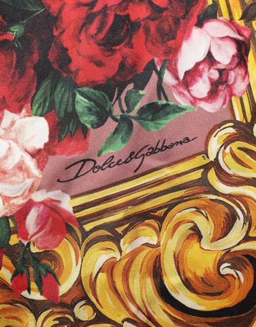 Floral Silk Shirt — Pink