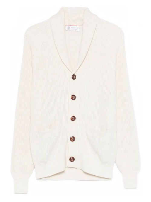 English Rib Knit Cardigan