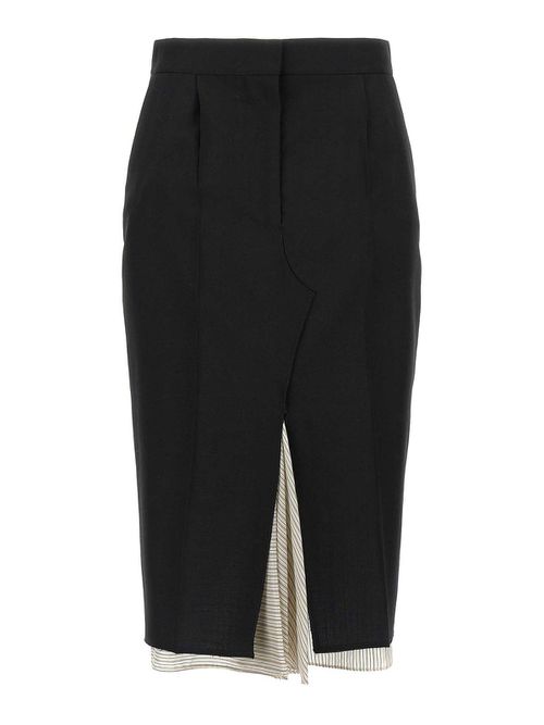 Exposed Lining Skirt