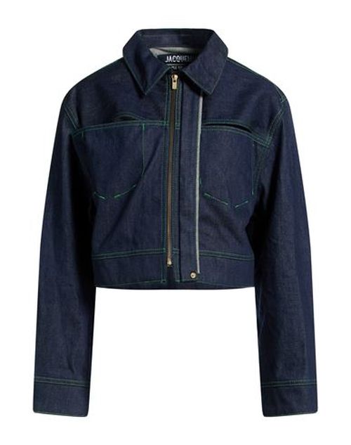 Le Papier Woman Denim outerwear Blue Size 10 Organic cotton