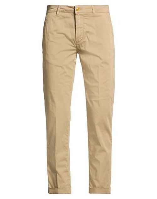 Man Pants Sand Size 36 Cotton, Elastane
