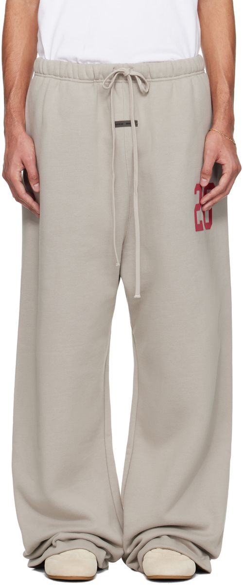 Gray Holiday Lounge Sweatpants