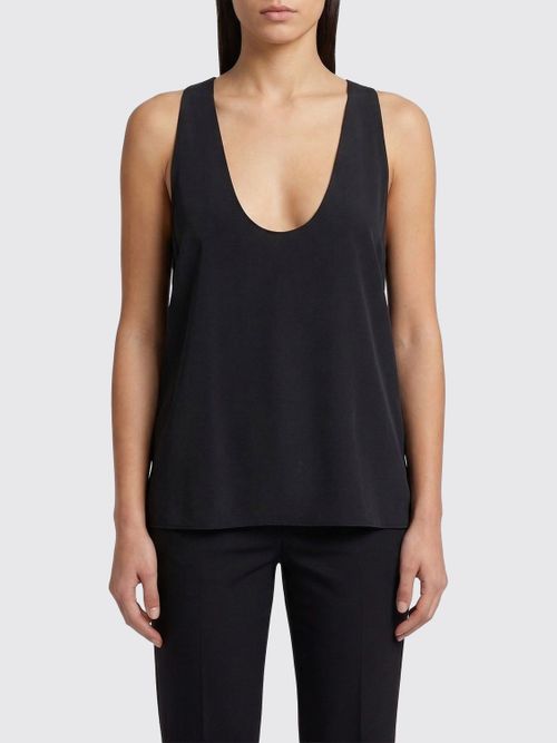 Top Woman color Black