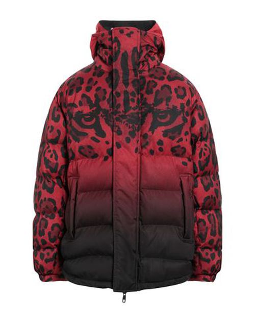 Man Puffer Red Size 40 Polyester, Polyurethane