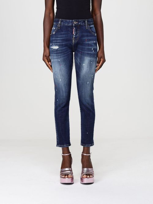 Jeans Woman color Denim