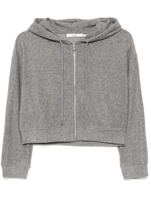 Zipped hoodie - Grey