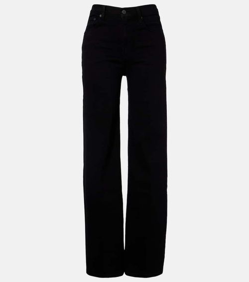 Lyra high-rise wide-leg jeans