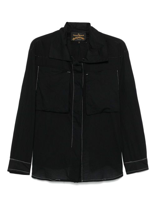 Vivienne Westwood Pre-Owned 2000s cotton shirt - Black