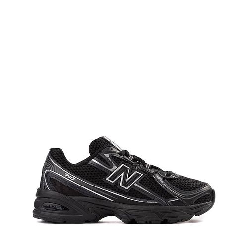 New Balance 740 Athletic Shoe - Big Kid - Black / Silver Metallic