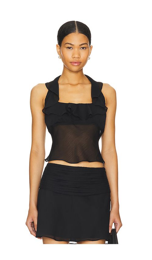 NIA Verbena Top in Black. -  XS also in L, M