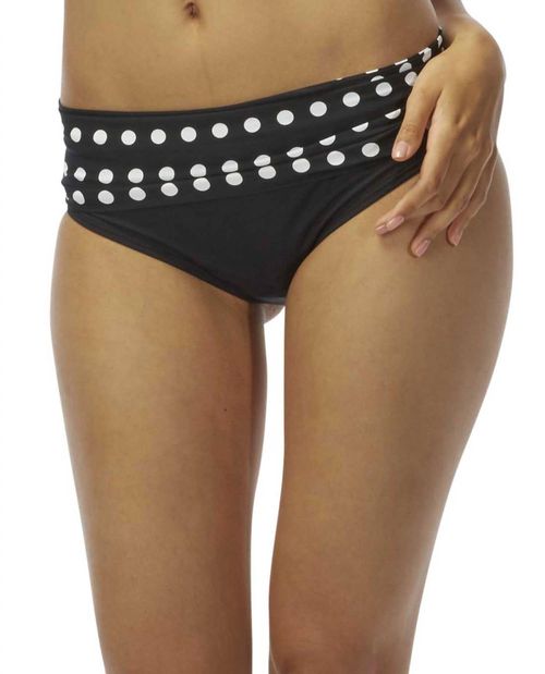 Bahamas In Control Tankini Bottom In Cor Black