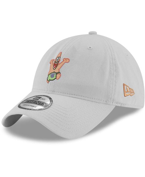 Men's Gray Patrick Star 9TWENTY Adjustable Hat - Gray