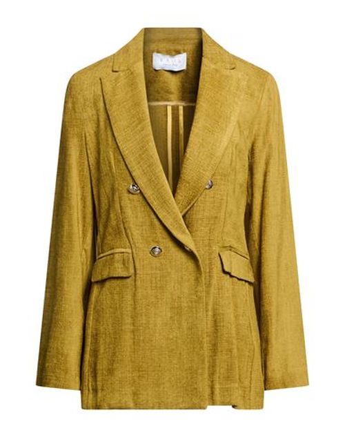 Woman Blazer Sage green Size 4 Viscose, Cotton, Polyamide