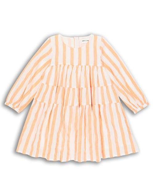 Kid Girl Kids' dress Salmon pink Size 10 Cotton, Linen