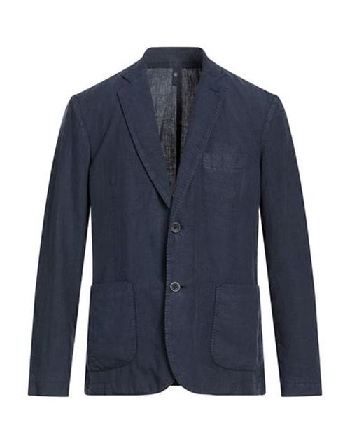Man Blazer Navy Size L Linen