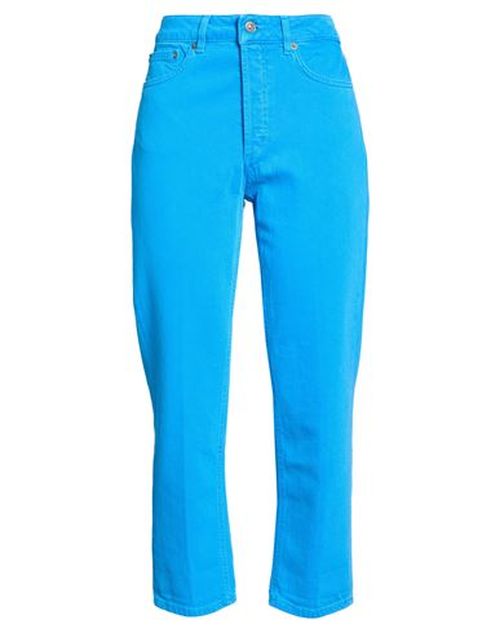 Woman Jeans Light blue Size 24 Cotton, Elastane