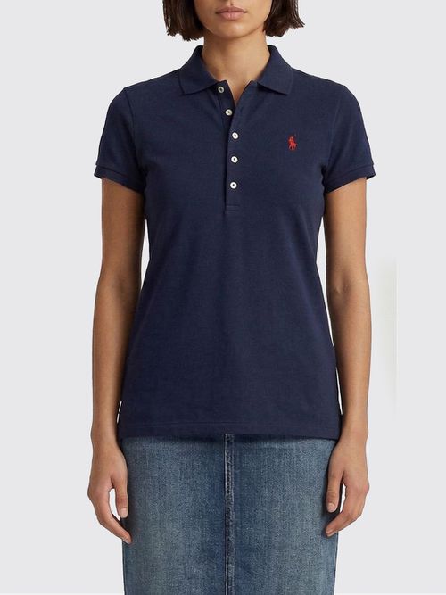 Polo Shirt Woman color Blue