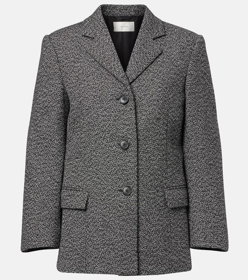 Eudora cashmere and wool blazer