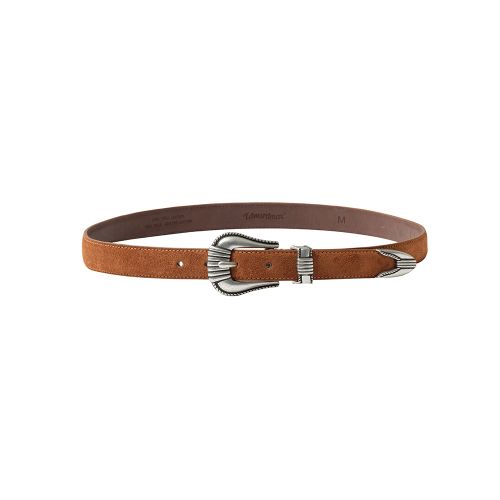 Original 3-piece western belt made of Italian cowhide.