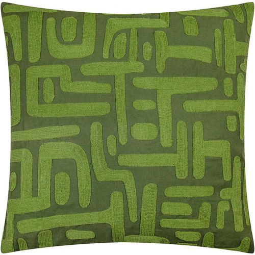 Brooke Abstract Cotton Polyester Filled Cushion