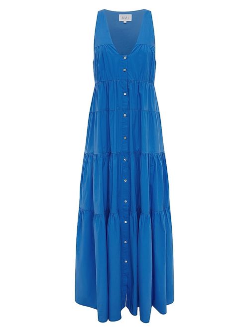 Women's Poet Tiered Maxi Dress - French Blue