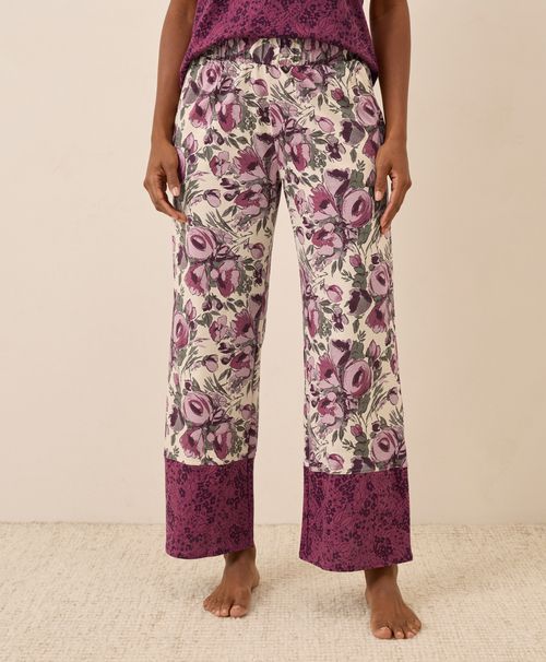 Women's Gathered Garden Staycation Sleep Pant