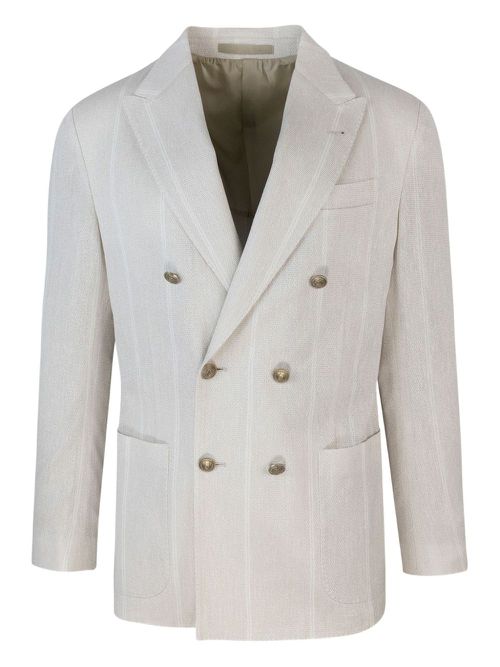 Eleventy striped blazer - Neutrals