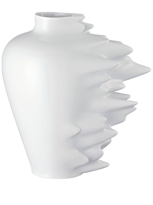 Fast porcelain vase - White