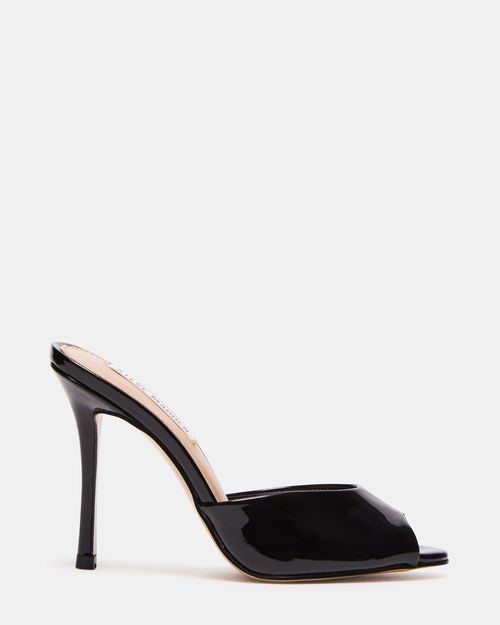 Steve Madden Women's Priya Mule Heels - Black - - Leather