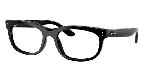 Ray-Ban RX5489F Balorette Asian Fit 2000 Men's Glasses Black Size 54 - Blue Light Block Available