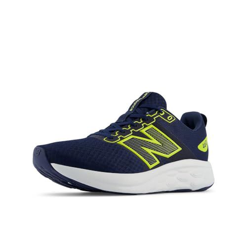 New Balance Men's 460 V4 Running Shoe, Black/Castlerock, 