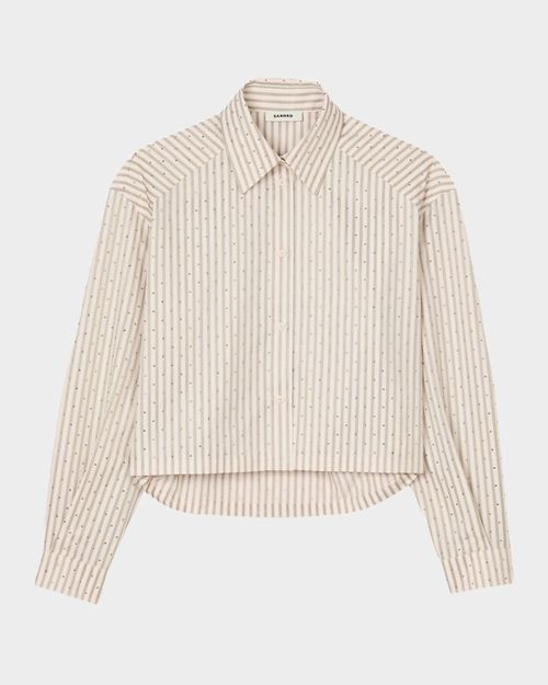 Stella Embellished Striped Shirt