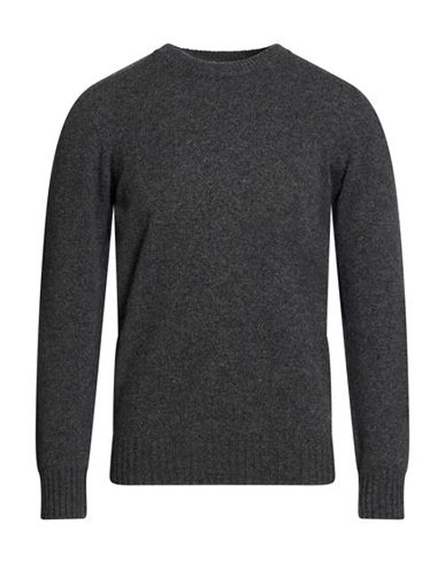Man Sweater Charcoal Size L Virgin Wool, Cashmere