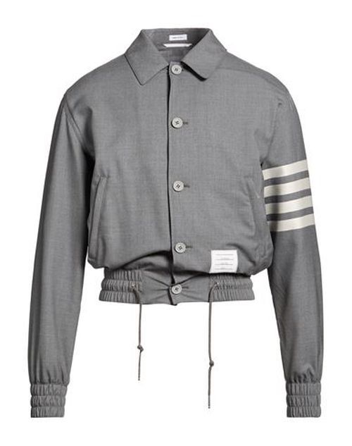 Man Jacket Grey Size 0 Wool