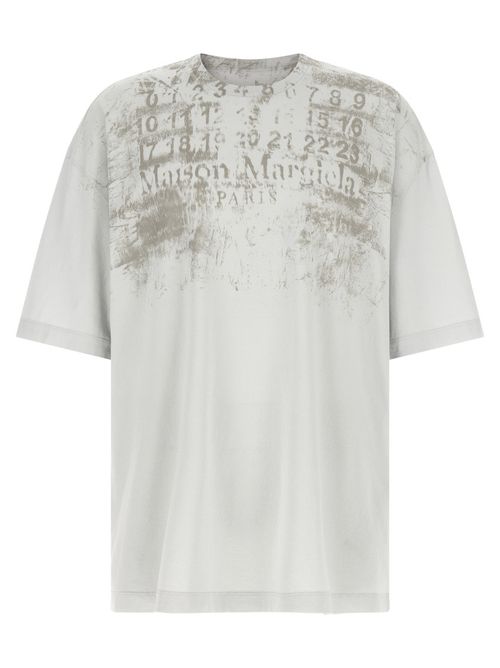 Grey Graphic Crew Neck T-Shirt