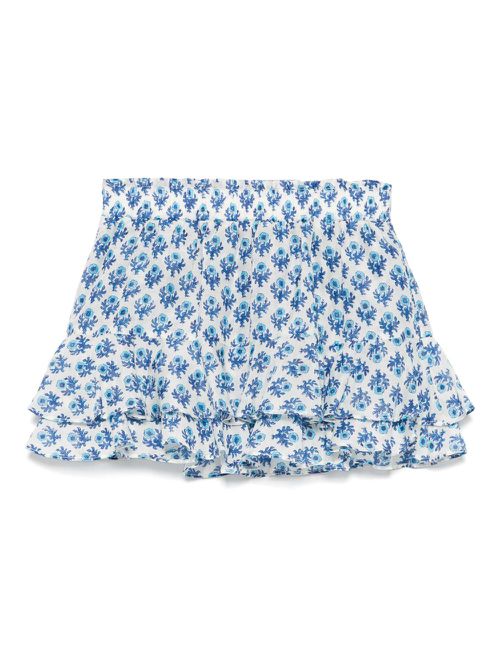 MC2 Saint Barth Kids Eivissa mini skirt - White