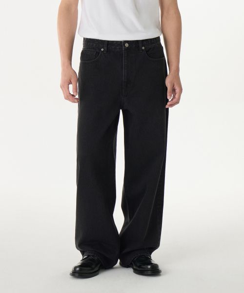 Big Wide Denim Pants