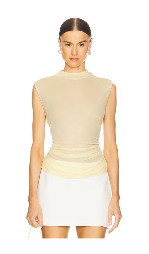 L'Academie Tine Top in Yellow. - L also in