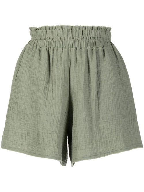 Wasabi loose-fit shorts - Green