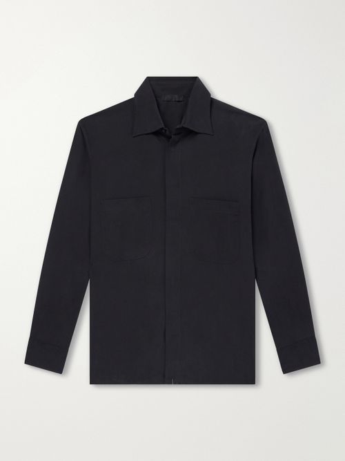 Silk Overshirt