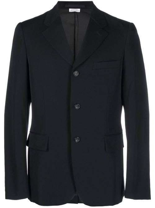 Single-breasted blazer - Blue