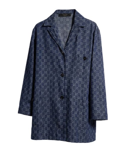 GG Denim Jacquard Jacket