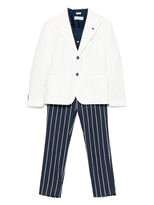 Single-breasted suit - White