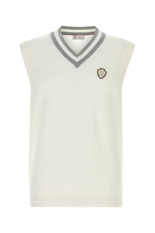 White Cotton Vest