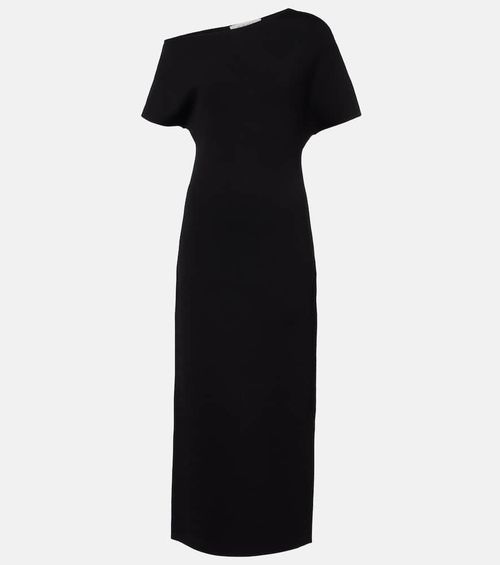 Róhe Knitted one-shoulder midi dress