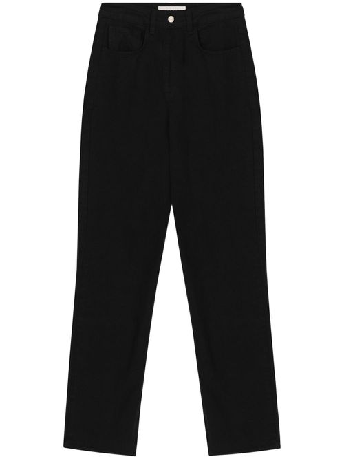Kato straight-leg jeans - Black
