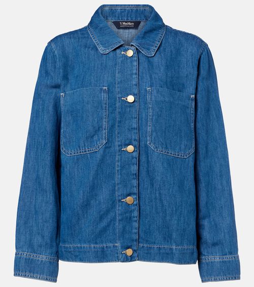 Galante cotton and linen denim jacket