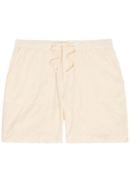 Escobelle Embroidered Cotton Shorts