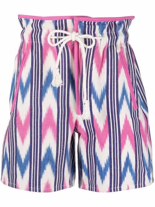 Linima graphic-print shorts - Neutrals