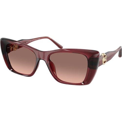 Michael Kors Vrouw Michael Kors MK2270U TOKYO 317513 Zonnebrillen Geïnjecteerd Bruin Roos Kwadraat Normaa